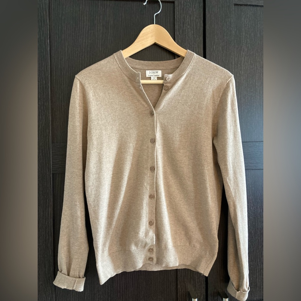 Classic JCrew Cotton Cardigan Sweater